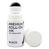 COSCO Premium Roll-on Ink, 2 Oz, Black freeshipping - TVN Wholesale