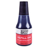 COSCO 2000PLUS® Self-inking Refill Ink, Black, 0.9 Oz. Bottle freeshipping - TVN Wholesale