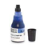 COSCO 2000PLUS® Pre-ink High Definition Refill Ink, Blue, 0.9 Oz. Bottle freeshipping - TVN Wholesale