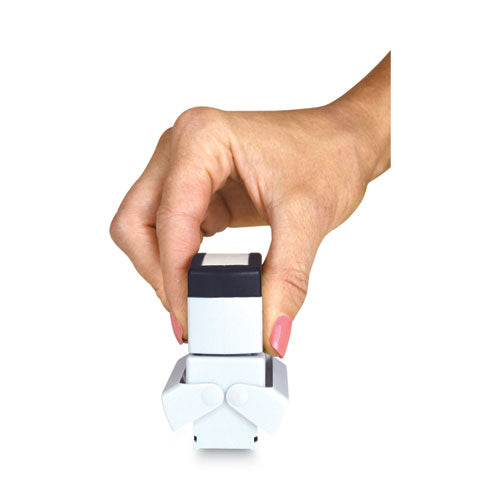 ACCUSTAMP2® Pre-inked Shutter Stamp, Red, Past Due, 1 5-8 X 1-2 freeshipping - TVN Wholesale