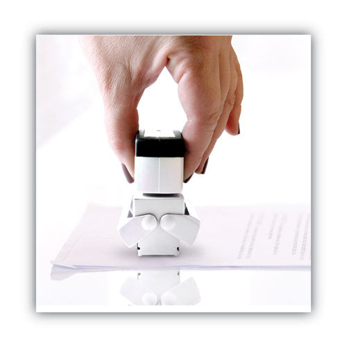 ACCUSTAMP2® Pre-inked Shutter Stamp, Red, Air Mail, 1 5-8 X 1-2 freeshipping - TVN Wholesale