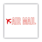 ACCUSTAMP2® Pre-inked Shutter Stamp, Red, Air Mail, 1 5-8 X 1-2 freeshipping - TVN Wholesale