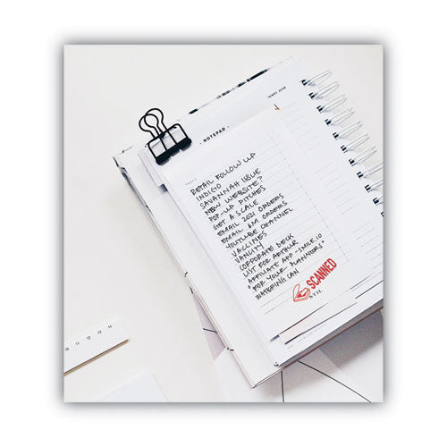 ACCUSTAMP2® Pre-inked Shutter Stamp, Red, Scanned, 1 5-8 X 1-2 freeshipping - TVN Wholesale
