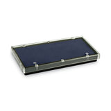 COSCO 2000PLUS® Replacement Ink Pad For 2000plus 1si20pgl, Blue freeshipping - TVN Wholesale
