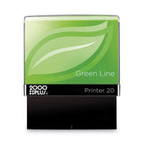 COSCO 2000PLUS® Green Line Message Stamp, Copy, 1 1-2 X 9-16, Blue freeshipping - TVN Wholesale