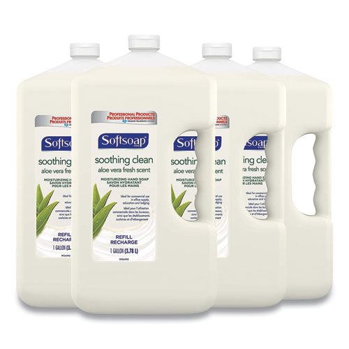 Softsoap® Liquid Hand Soap Refill With Aloe, Aloe Vera Fresh Scent,  1 Gal Refill Bottle, 4-carton freeshipping - TVN Wholesale