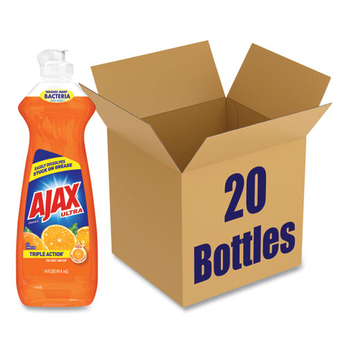 Ajax® Dish Detergent, Orange Scent, 14 Oz Bottle, 20-carton freeshipping - TVN Wholesale