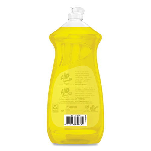 Ajax® Dish Detergent, Lemon Scent, 28 Oz Bottle, 9-carton freeshipping - TVN Wholesale