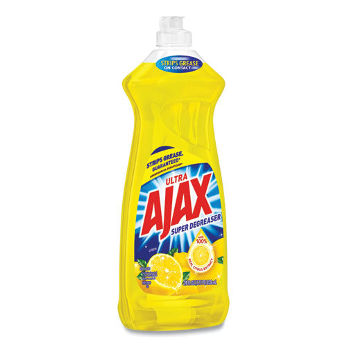 Ajax® Dish Detergent, Lemon Scent, 28 Oz Bottle, 9-carton freeshipping - TVN Wholesale