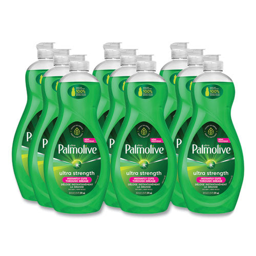 Ultra Palmolive® Dishwashing Liquid, Ultra Strength, Original Scent, 20 Oz Bottle, 9-ctn freeshipping - TVN Wholesale