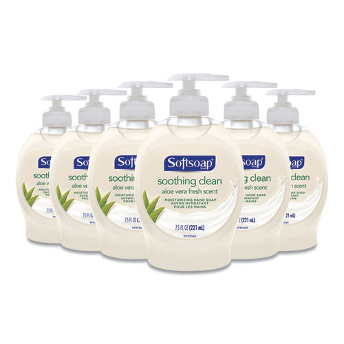 Softsoap® Moisturizing Hand Soap, Aloe, 7.5 Oz Bottle, 6-carton freeshipping - TVN Wholesale