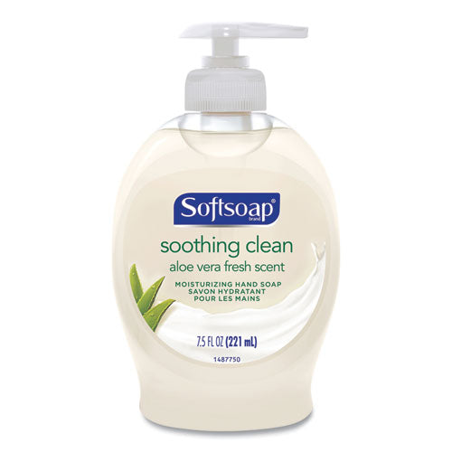 Softsoap® Liquid Hand Soap Pump With Aloe, Clean Fresh 7.5 Oz Bottle freeshipping - TVN Wholesale