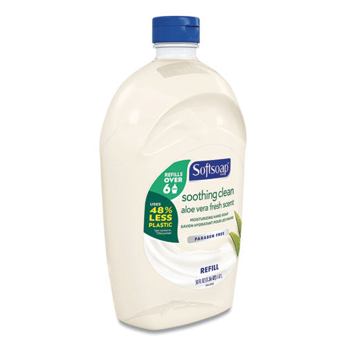 Softsoap® Moisturizing Hand Soap Refill With Aloe, Fresh, 50 Oz, 6-carton freeshipping - TVN Wholesale