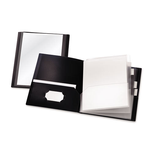 Cardinal® Reportpro 10-pocket Project Organizer, 8.5 X 11, Clear-black freeshipping - TVN Wholesale