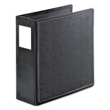 Cardinal® Superlife Easy Open Locking Slant-d Ring Binder, 3 Rings, 4" Capacity, 11 X 8.5, Black freeshipping - TVN Wholesale