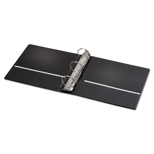 Cardinal® Spine Vue Locking Round Ring Binder, 3 Rings, 3" Capacity, 11 X 8.5, Maroon freeshipping - TVN Wholesale