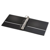 Cardinal® Spine Vue Locking Round Ring Binder, 3 Rings, 3" Capacity, 11 X 8.5, Maroon freeshipping - TVN Wholesale