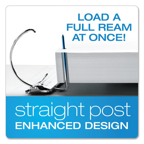 Cardinal® Expressload Clearvue Locking D-ring Binder, 3 Rings, 3" Capacity, 11 X 8.5, White freeshipping - TVN Wholesale