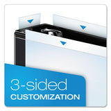 Cardinal® Expressload Clearvue Locking D-ring Binder, 3 Rings, 4" Capacity, 11 X 8.5, Black freeshipping - TVN Wholesale