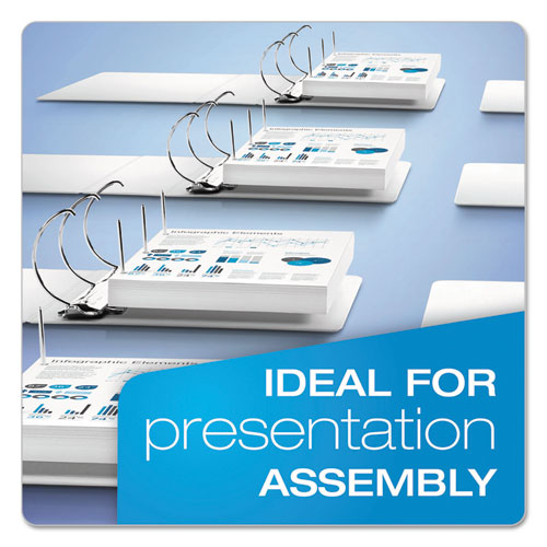 Cardinal® Expressload Clearvue Locking D-ring Binder, 3 Rings, 5" Capacity, 11 X 8.5, White freeshipping - TVN Wholesale
