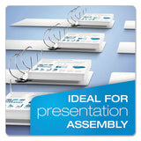 Cardinal® Expressload Clearvue Locking D-ring Binder, 3 Rings, 5" Capacity, 11 X 8.5, White freeshipping - TVN Wholesale