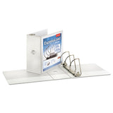 Cardinal® Expressload Clearvue Locking D-ring Binder, 3 Rings, 5" Capacity, 11 X 8.5, White freeshipping - TVN Wholesale