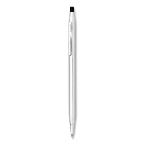 Cross® Classic Century Twist-action Ballpoint Pen, Retractable, Medium 1 Mm, Black Ink, Chrome Barrel freeshipping - TVN Wholesale