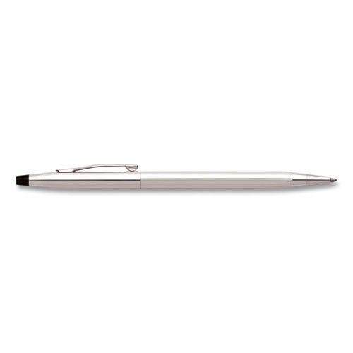 Cross® Classic Century Twist-action Ballpoint Pen, Retractable, Medium 1 Mm, Black Ink, Chrome Barrel freeshipping - TVN Wholesale