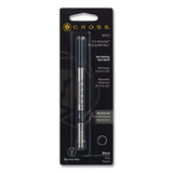 Cross® Refill For Cross Selectip Gel Roller Ball Pens, Medium Conical Tip, Black Ink freeshipping - TVN Wholesale