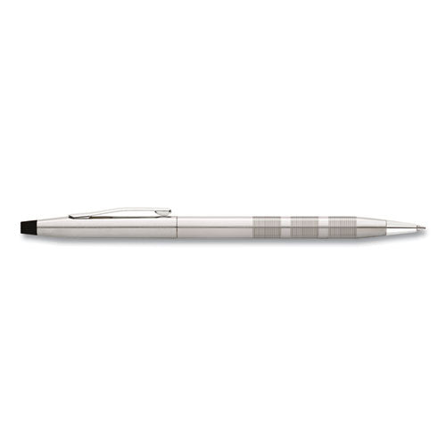 Cross® Classic Century Twist-action Ballpoint Pen, Retractable, Medium 1 Mm, Black Ink, Satin Chrome Barrel freeshipping - TVN Wholesale