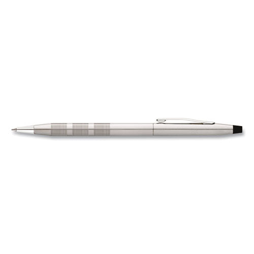 Cross® Classic Century Twist-action Ballpoint Pen, Retractable, Medium 1 Mm, Black Ink, Satin Chrome Barrel freeshipping - TVN Wholesale