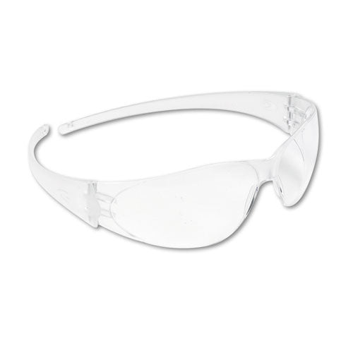 MCR™ Safety Checkmate Wraparound Safety Glasses, Clr Polycarbonate Frame, Coated Clear Lens freeshipping - TVN Wholesale