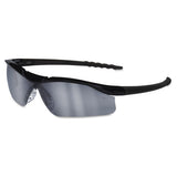 MCR™ Safety Dallas Wraparound Safety Glasses, Black Frame, Gray Indoor-outdoor Lens freeshipping - TVN Wholesale