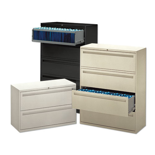 HON® Brigade 700 Series Lateral File, 2 Legal-letter-size File Drawers, Putty, 42" X 19.25" X 28.38" freeshipping - TVN Wholesale