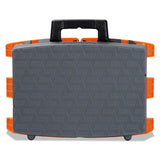 Cosco® Folding Step Stool, 1-step, 300 Lb Capacity, 8.5" Working Height, Orange-gray freeshipping - TVN Wholesale