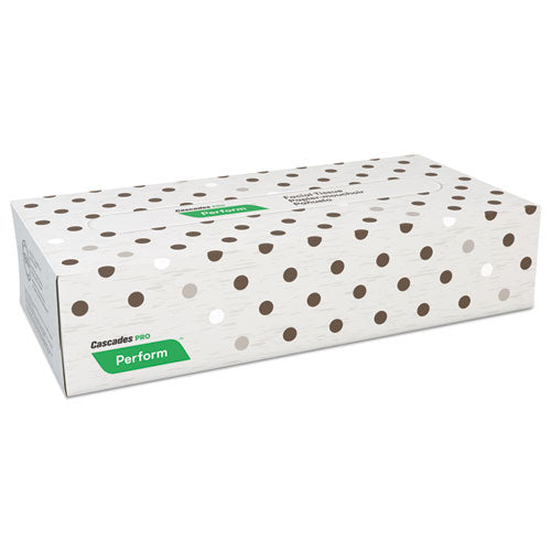 Cascades PRO Perform Facial Tissue, 2-ply, Latte, 100 Sheets-box, 30 Boxes-carton freeshipping - TVN Wholesale