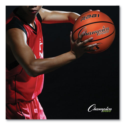 Champion Sports Rubber Sports Ball, For Basketball, No. 7 Size, Official Size, Orange freeshipping - TVN Wholesale