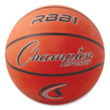 Champion Sports Rubber Sports Ball, For Basketball, No. 7 Size, Official Size, Orange freeshipping - TVN Wholesale