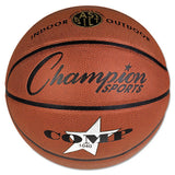 Champion Sports Composite Basketball, Official Size, Brown freeshipping - TVN Wholesale