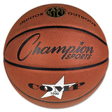 Champion Sports Composite Basketball, Official Size, Brown freeshipping - TVN Wholesale