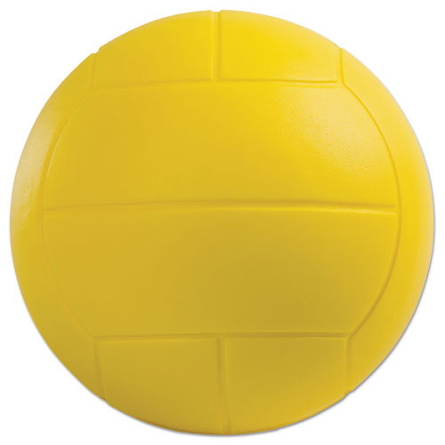 Champion Sports Coated Foam Sport Ball, For Soccer, Playground Size, Yellow freeshipping - TVN Wholesale