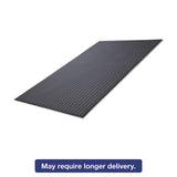 Crown Ribbed Vinyl Anti-fatigue Mat, 24 X 36, Black freeshipping - TVN Wholesale