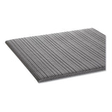 Crown Ribbed Anti-fatigue Mat, Vinyl, 36 X 120, Gray freeshipping - TVN Wholesale