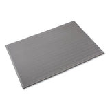 Crown Ribbed Anti-fatigue Mat, Vinyl, 36 X 120, Gray freeshipping - TVN Wholesale