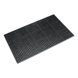 Crown Safewalk Heavy-duty Anti-fatigue Drainage Mat, General Purpose, 36 X 60, Black freeshipping - TVN Wholesale