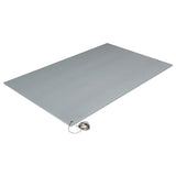 Crown Antistatic Comfort-king Mat, Sponge, 24 X 60, Steel Gray freeshipping - TVN Wholesale