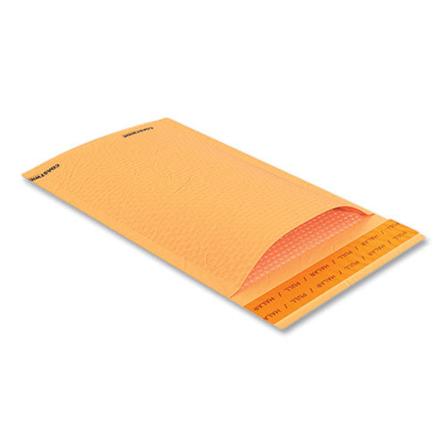 Coastwide Professional™ Self-sealing Kraft Bubble Mailer, #0, Square Flap, Self-adhesive Closure, 6.75 X 9, Golden Brown Kraft, 250-pack freeshipping - TVN Wholesale