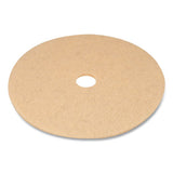 Coastwide Professional™ Burnishing Floor Pads, 27" Diameter, Tan, 5-carton freeshipping - TVN Wholesale