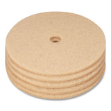 Coastwide Professional™ Burnishing Floor Pads, 27" Diameter, Tan, 5-carton freeshipping - TVN Wholesale