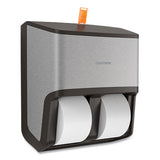 Coastwide Professional™ J-series Quad Bath Tissue Dispenser, 13.52 X 7.51 X 14.66, Black Metallic freeshipping - TVN Wholesale